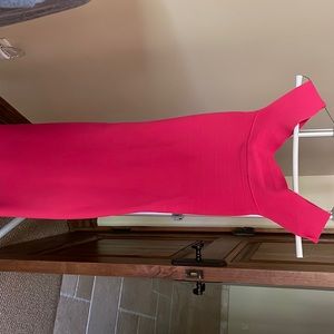 Guess dress, form fitting off the shoulder dress